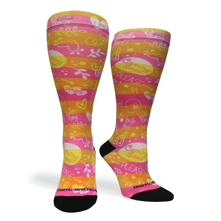 crazy compression socks
