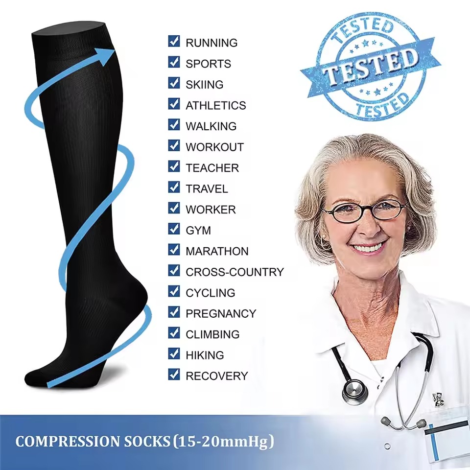 plus size compression socks