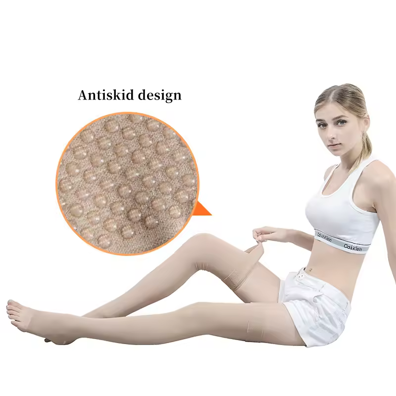 sleep with compression socks