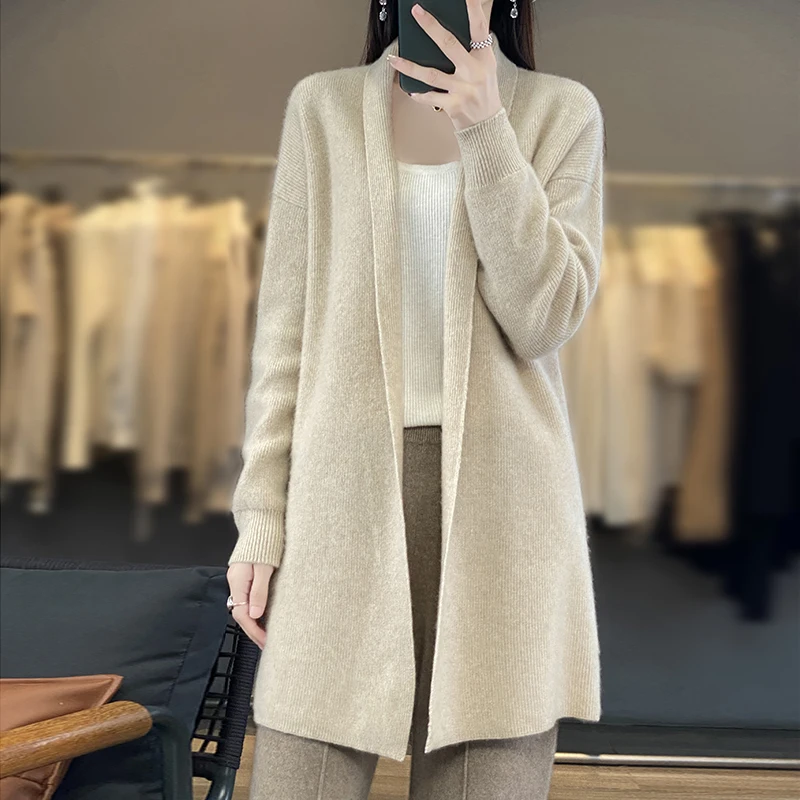 v neck cardigan