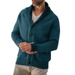 men's button up cardigan sweater