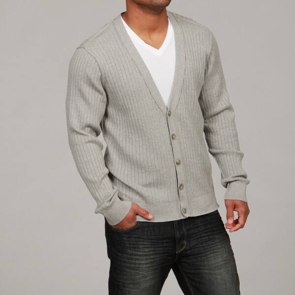 men's button up cardigan sweater