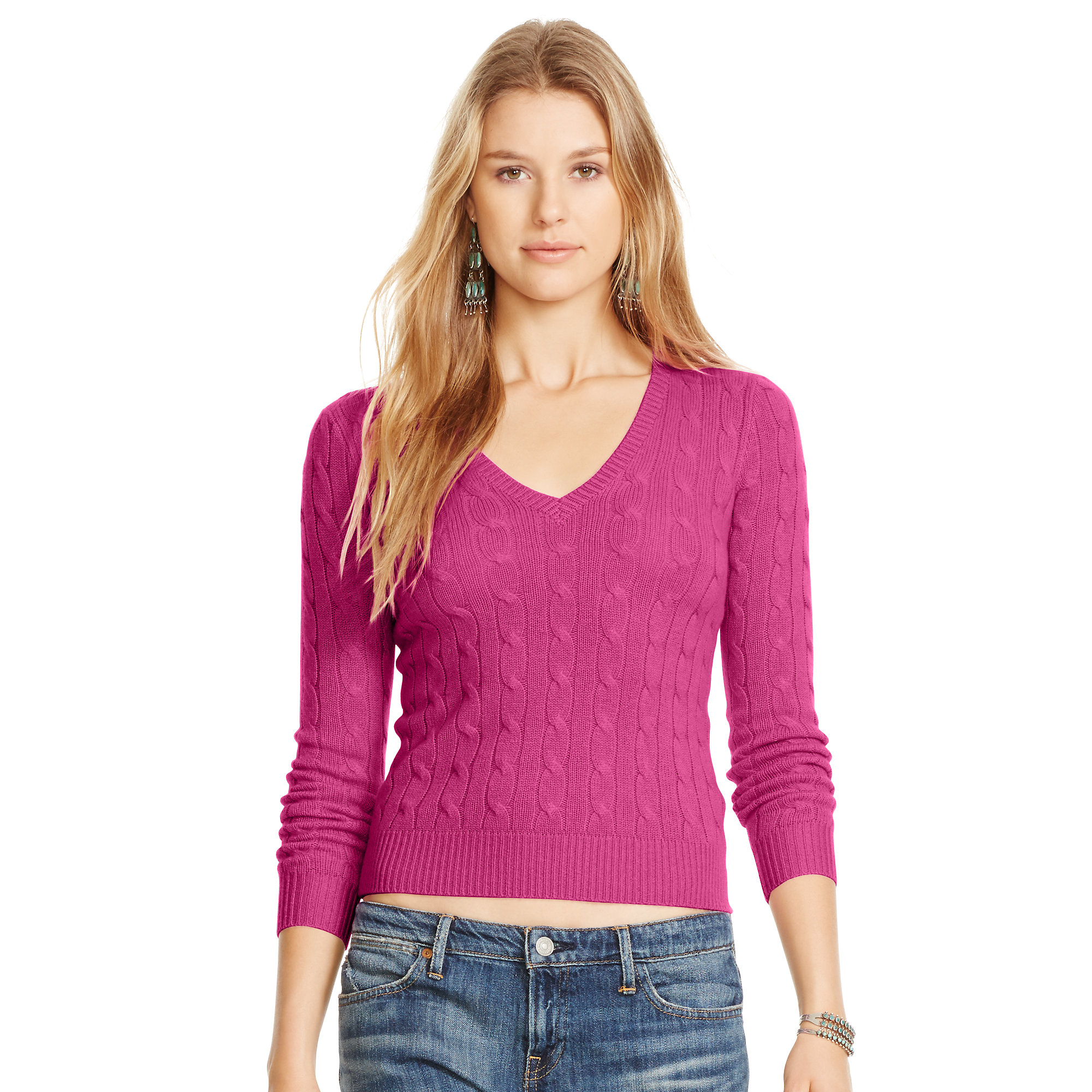 v neck sweater