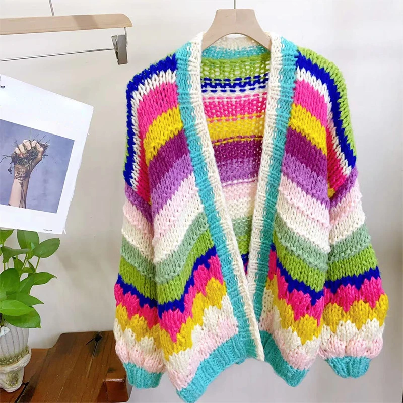 plus size chunky sweater cardigan